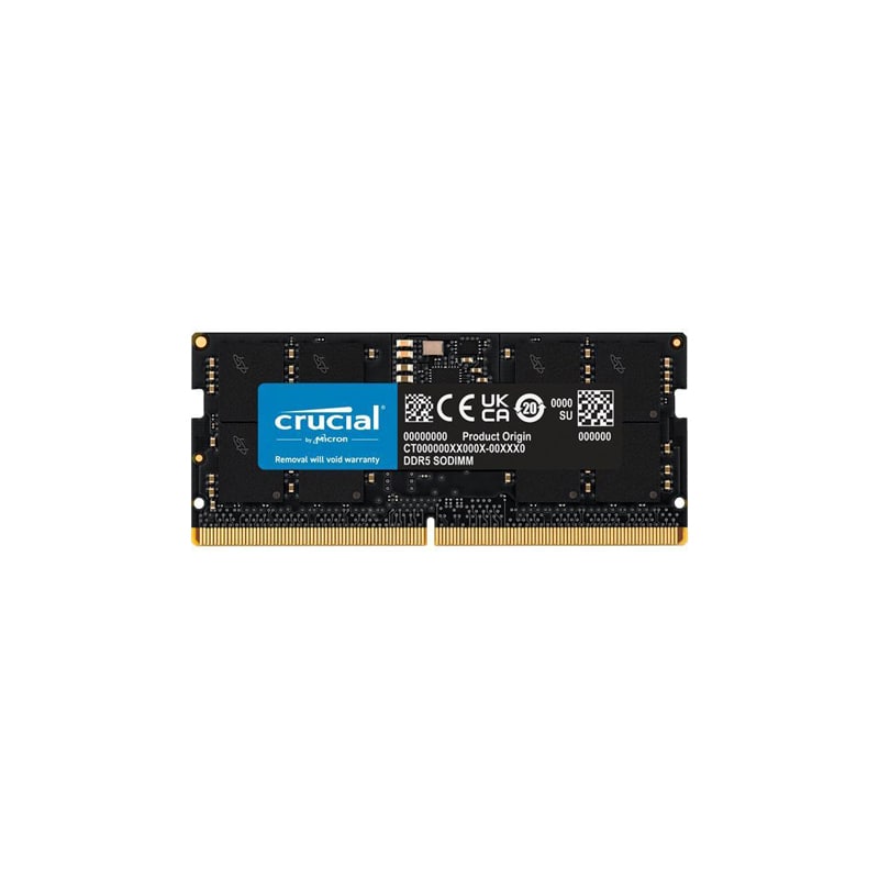 22-min-2-1.jpg رم نوت بوک DDR5 کروشیال تک کاناله 5600 مگاهرتز ظرفیت 32 گیگابایت CT32 - Image 1
