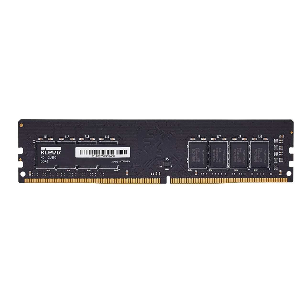 KLEVV-desktop-ram-sele.shop-p3-min.jpg رم کامپیوتر DDR4 کلو 3200 مگاهرتز مدل U-DIMM ظرفیت 8 گیگابایت CL22 - Image 1