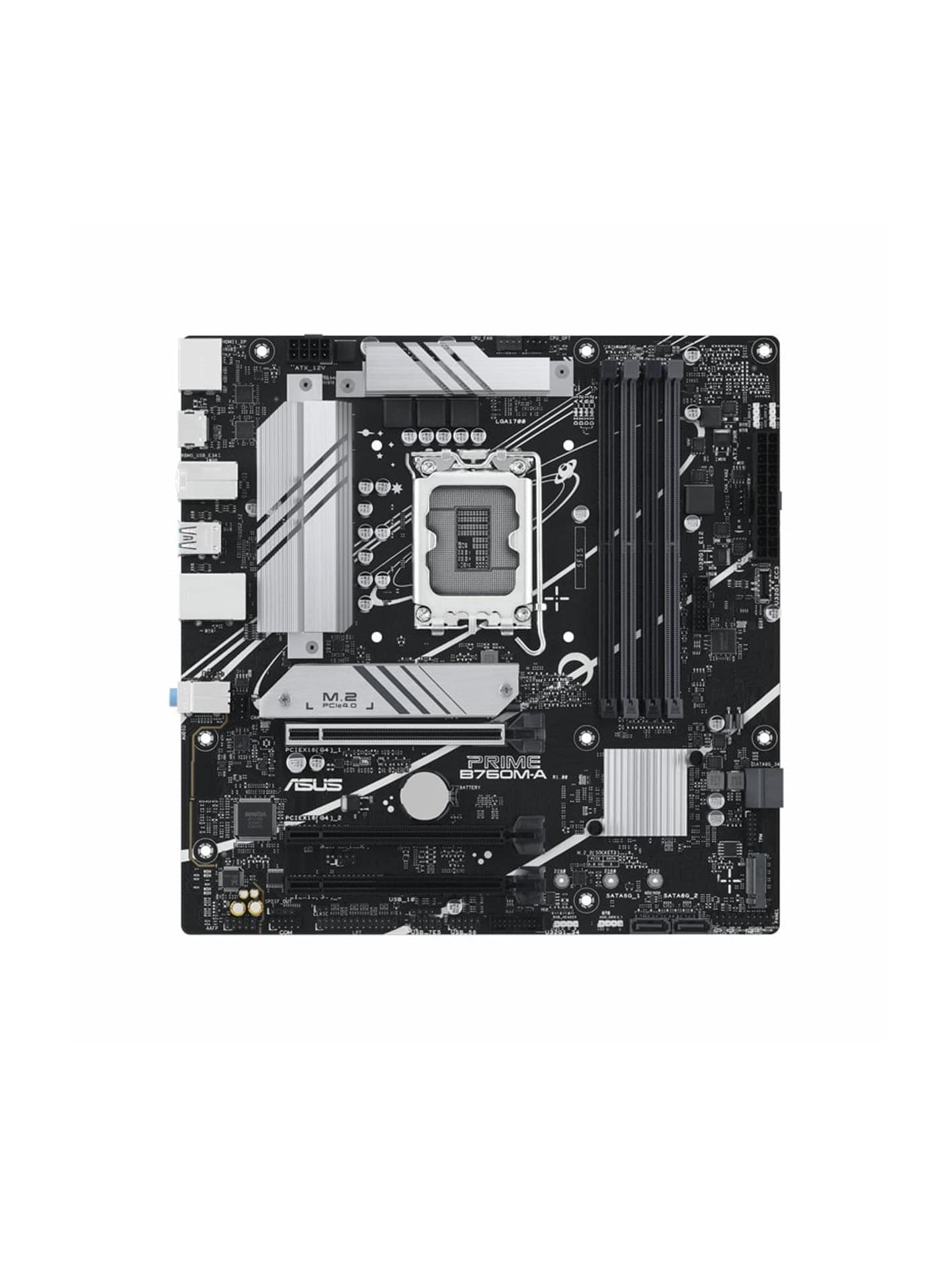 Motherboard-B760-MA-D5-min.jpg مادربرد ایسوس مدل PRIME B760M-A - Image 1