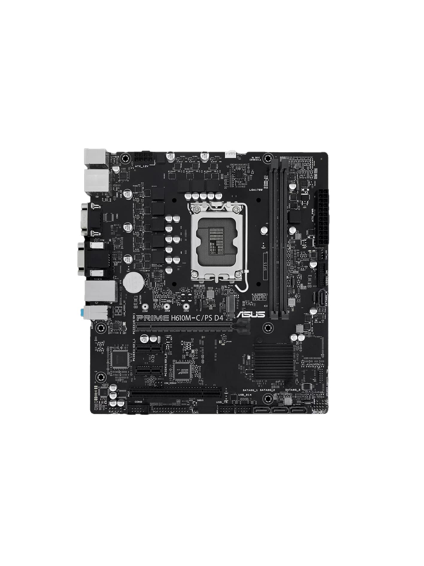 Motherboard-h610-mcps-min.jpg مادربرد ایسوس مدل PRIME H610M-C/PS D4 - Image 1