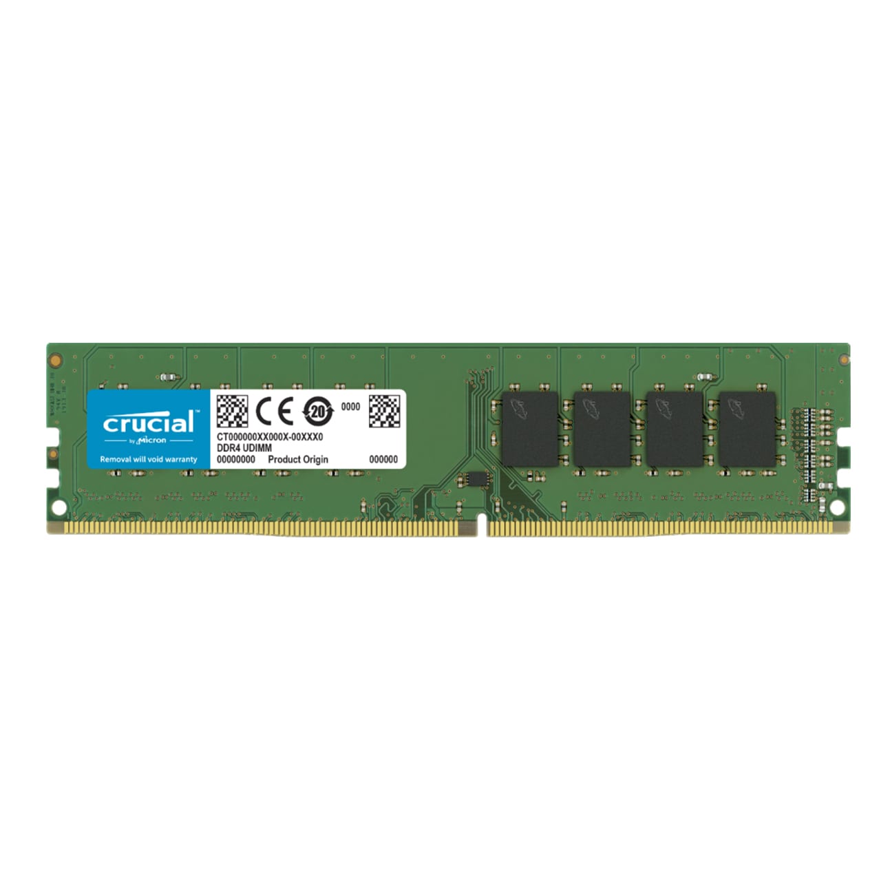 crucial-16gb-ddr4-2666mhz-udimm-sele.shop-p1-min.jpg رم دسکتاپ DDR4 کروشیال تک کاناله 3200 مگاهرتز ظرفیت 8 گیگابایت CT8 - Image 1