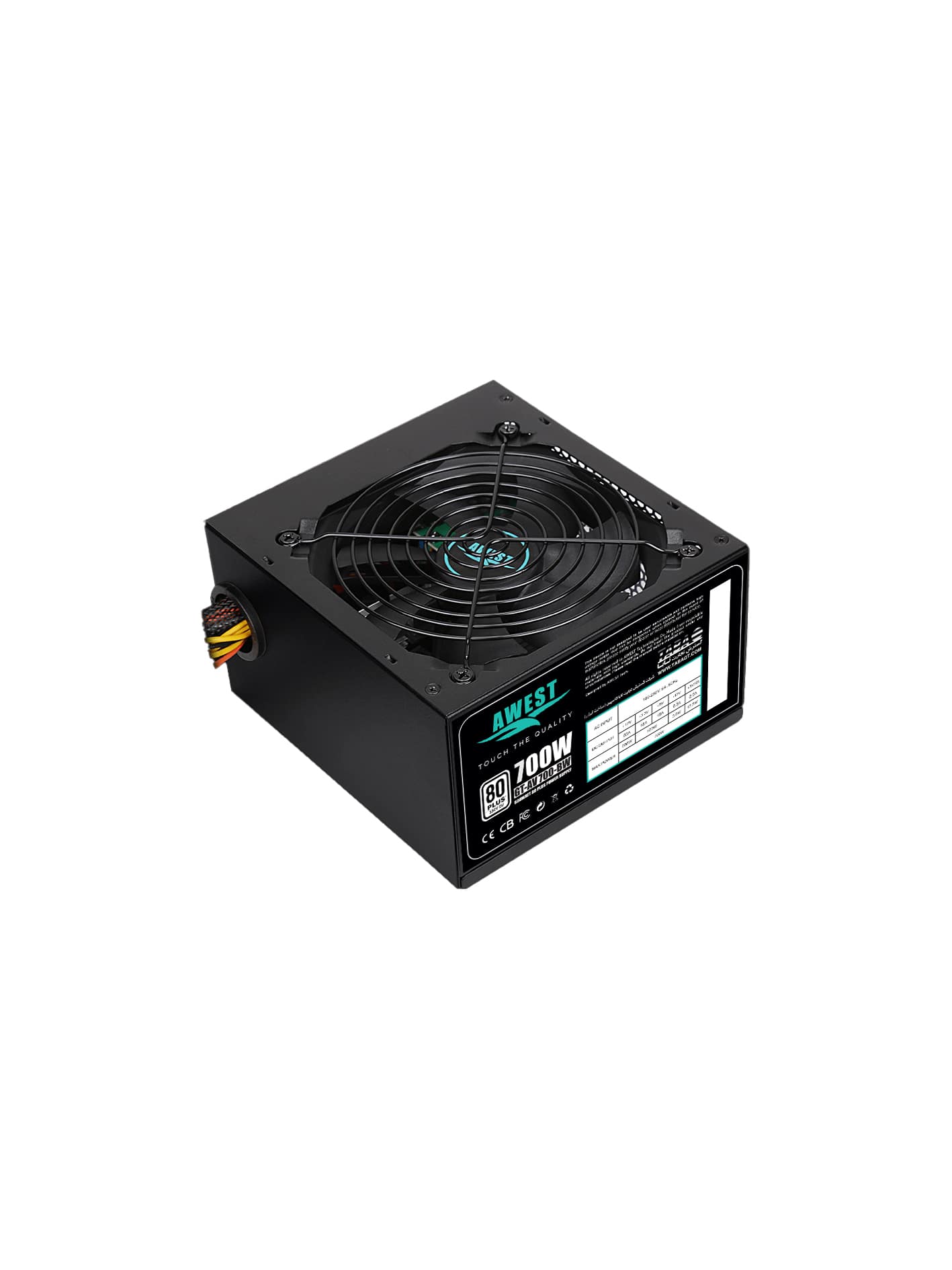 power-700W-AWEST-min.jpg پاور اوست 700 وات مدل AV700-BW - Image 1