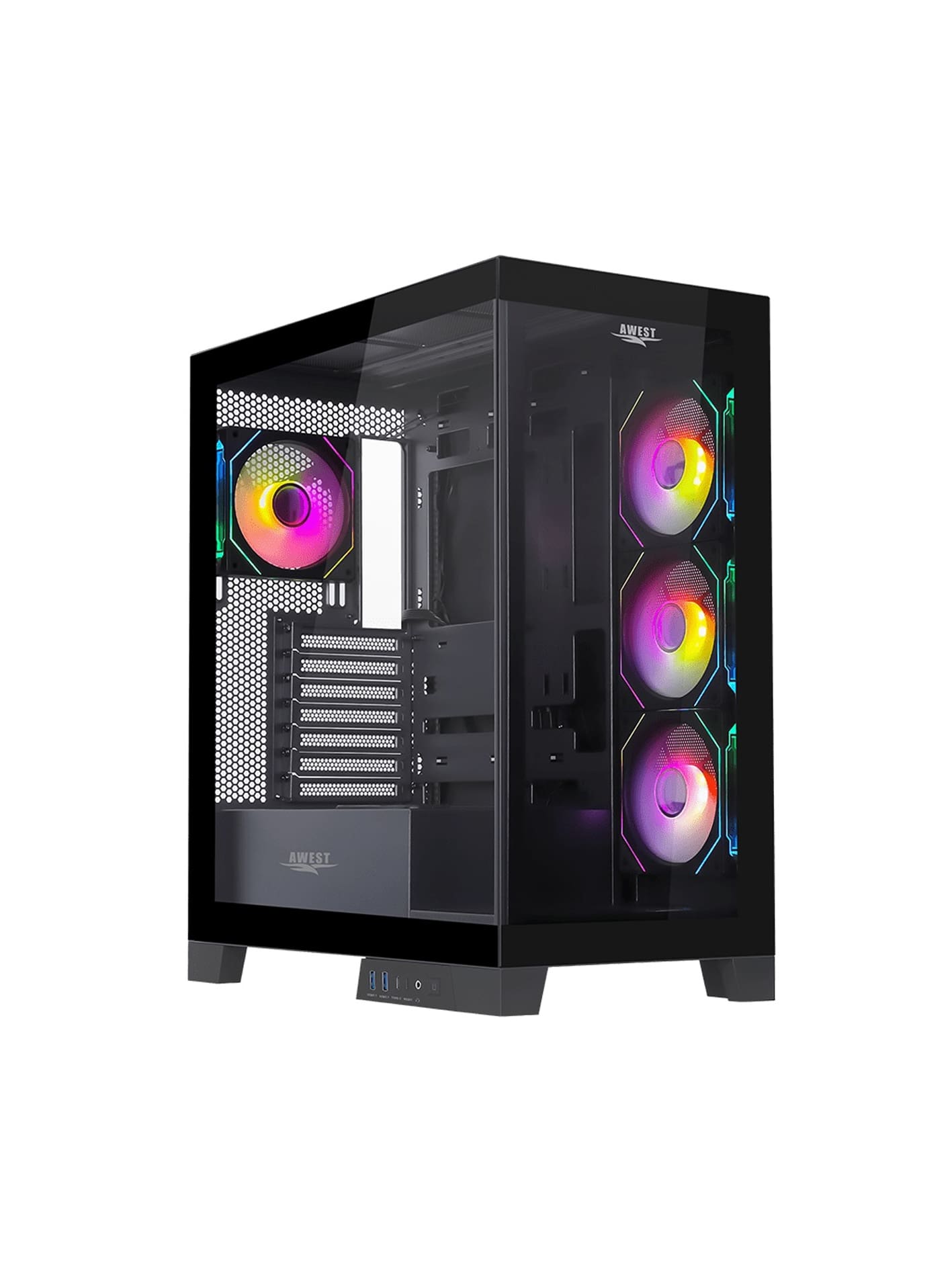 Motherboard AQ16MB AWEST-min کیس گیمینگ اوست مدل GT-AQ16-MB - Image 1