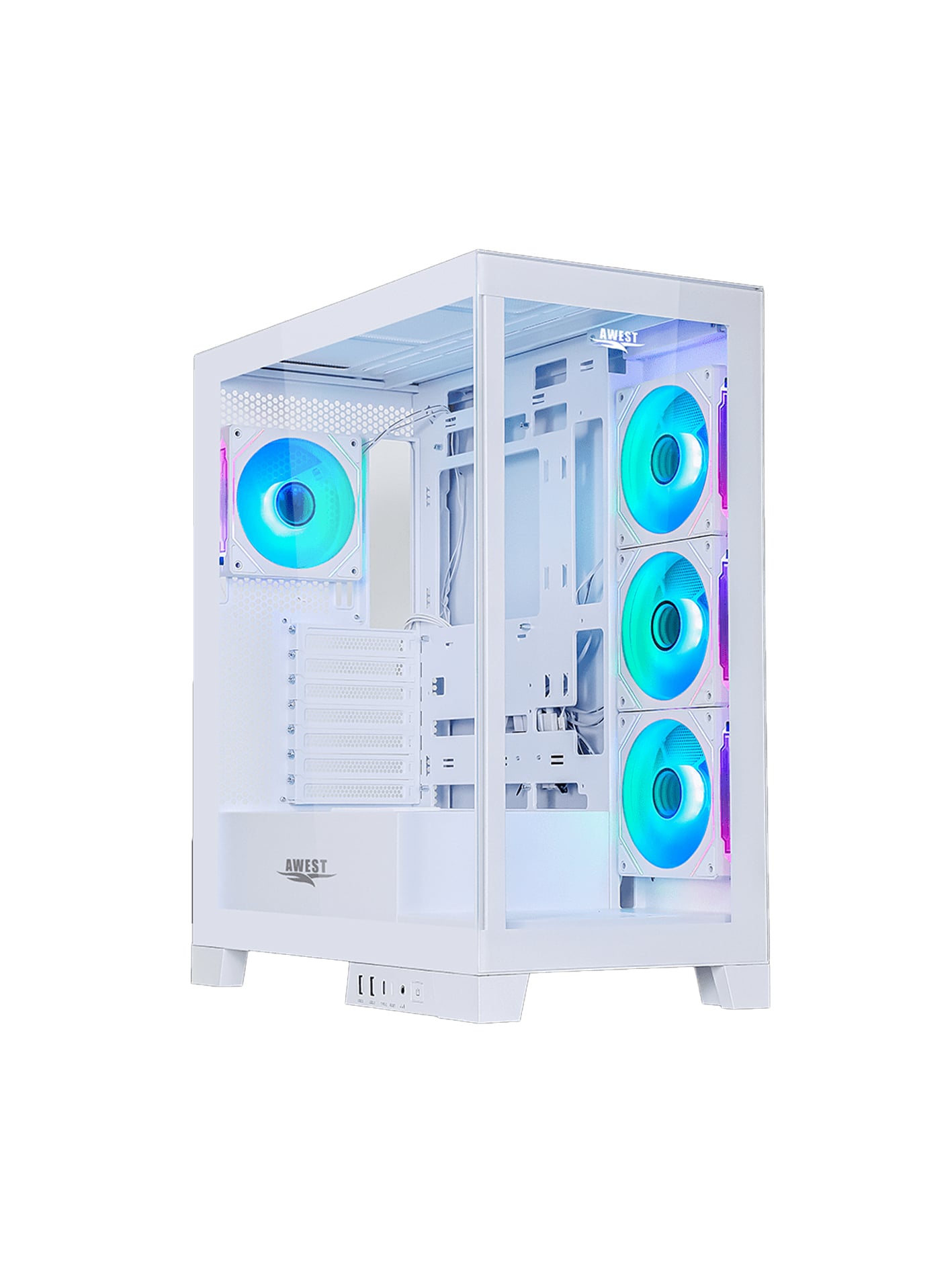 Motherboard AQ16MW AWEST-min کیس گیمینگ اوست مدل GT-AQ16-MW - Image 1