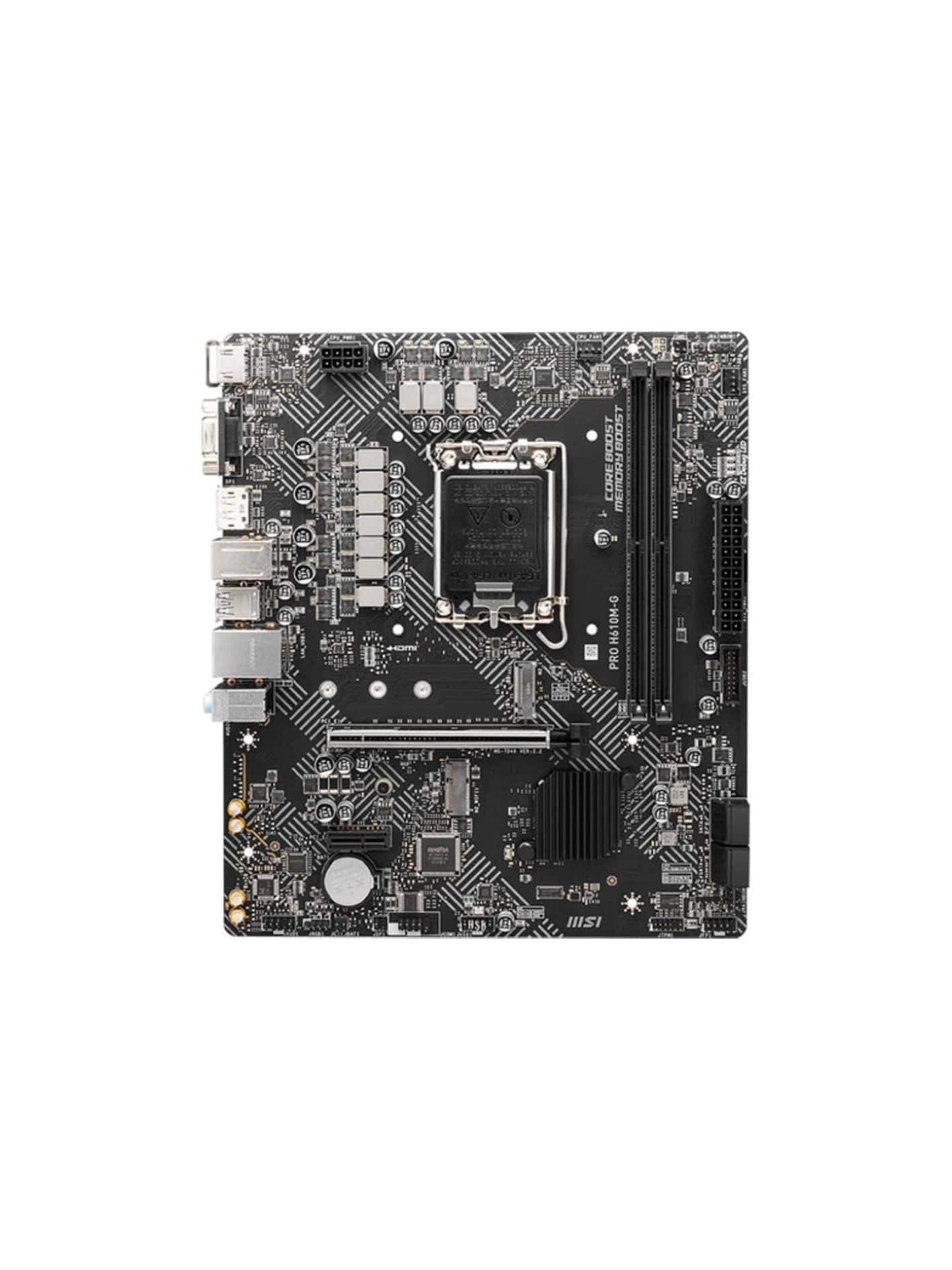 1-min مادربرد ام اس آی مدل PRO H610M-G - Image 1