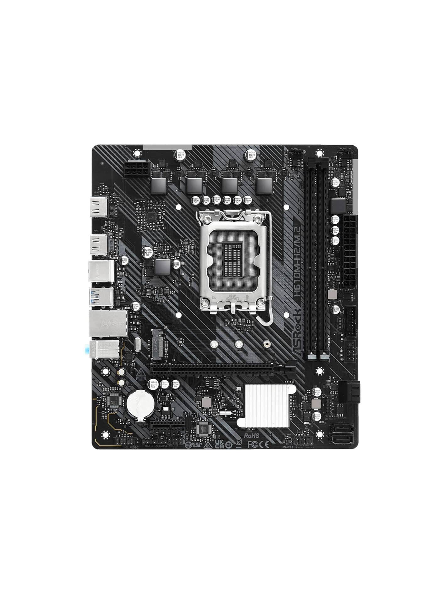 a-min مادربرد ازراک مدل H610M-H2/M.2 DDR4 - Image 1