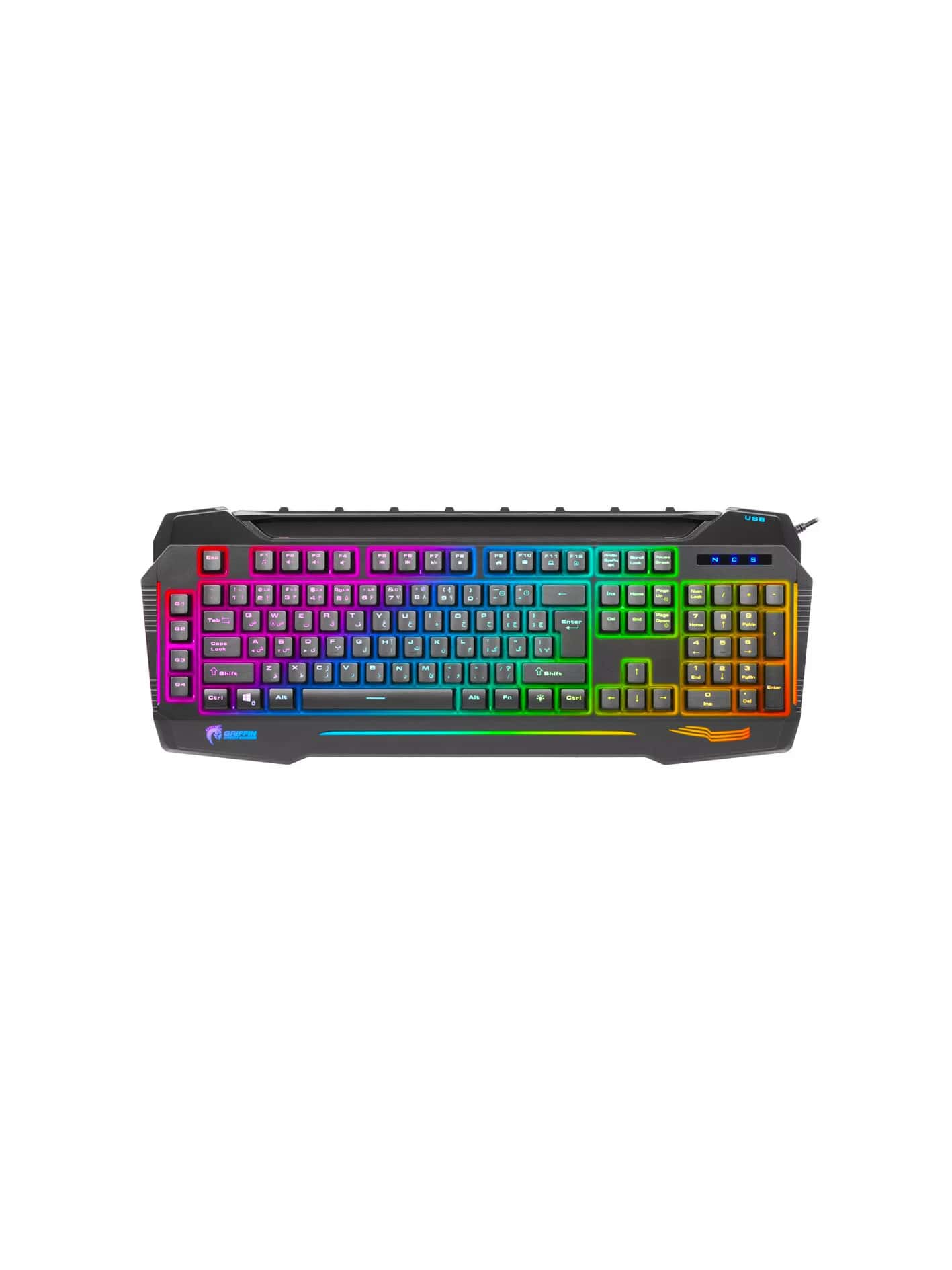b-min کیبورد گرین مدل GK702-RGB - Image 1