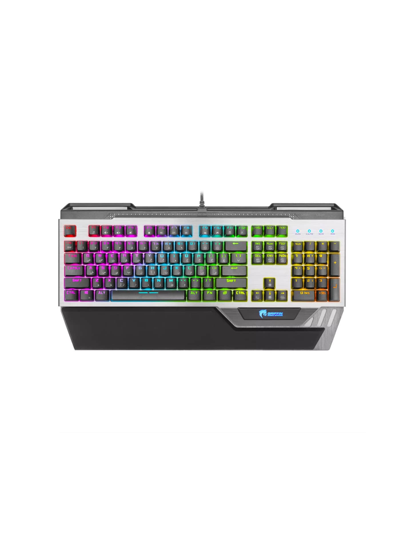 n-min کیبورد گرین مدل GK803-RGB - Image 1