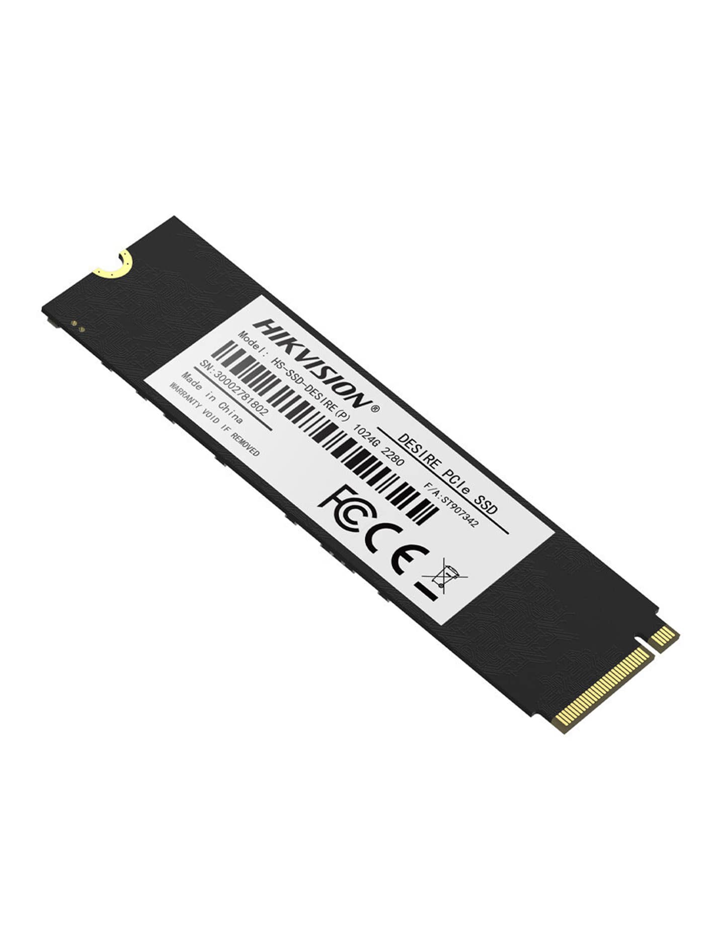 M.2 1TB HIKVISION-min حافظه M.2 ssd اینترنال هایک ویژن مدل Desire P ظرفیت 1TB - Image 1