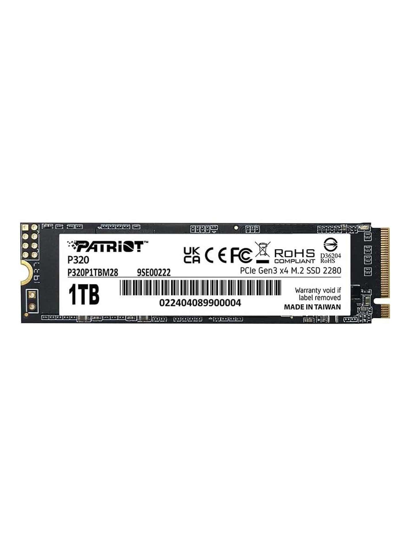 P320 1TB-min حافظه M.2 ssd اینترنال پاتریوت مدل P320 ظرفیت 1TB - Image 1