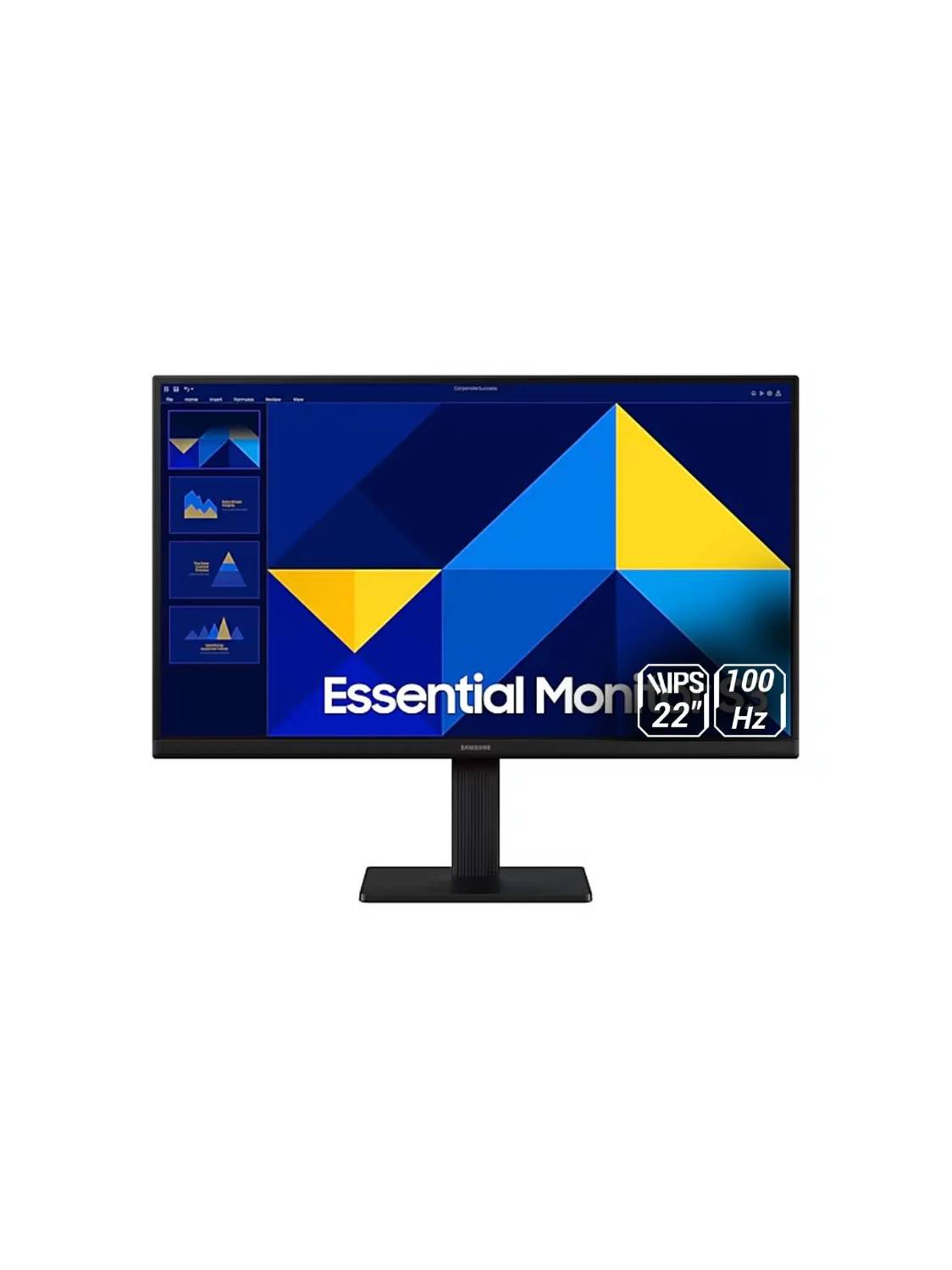 1aeec4be-910f-4460-8853-5d02ac65be38 مانیتور 22 اینچ سامسونگ مدل Essential Monitor S3 S30GD - Image 1