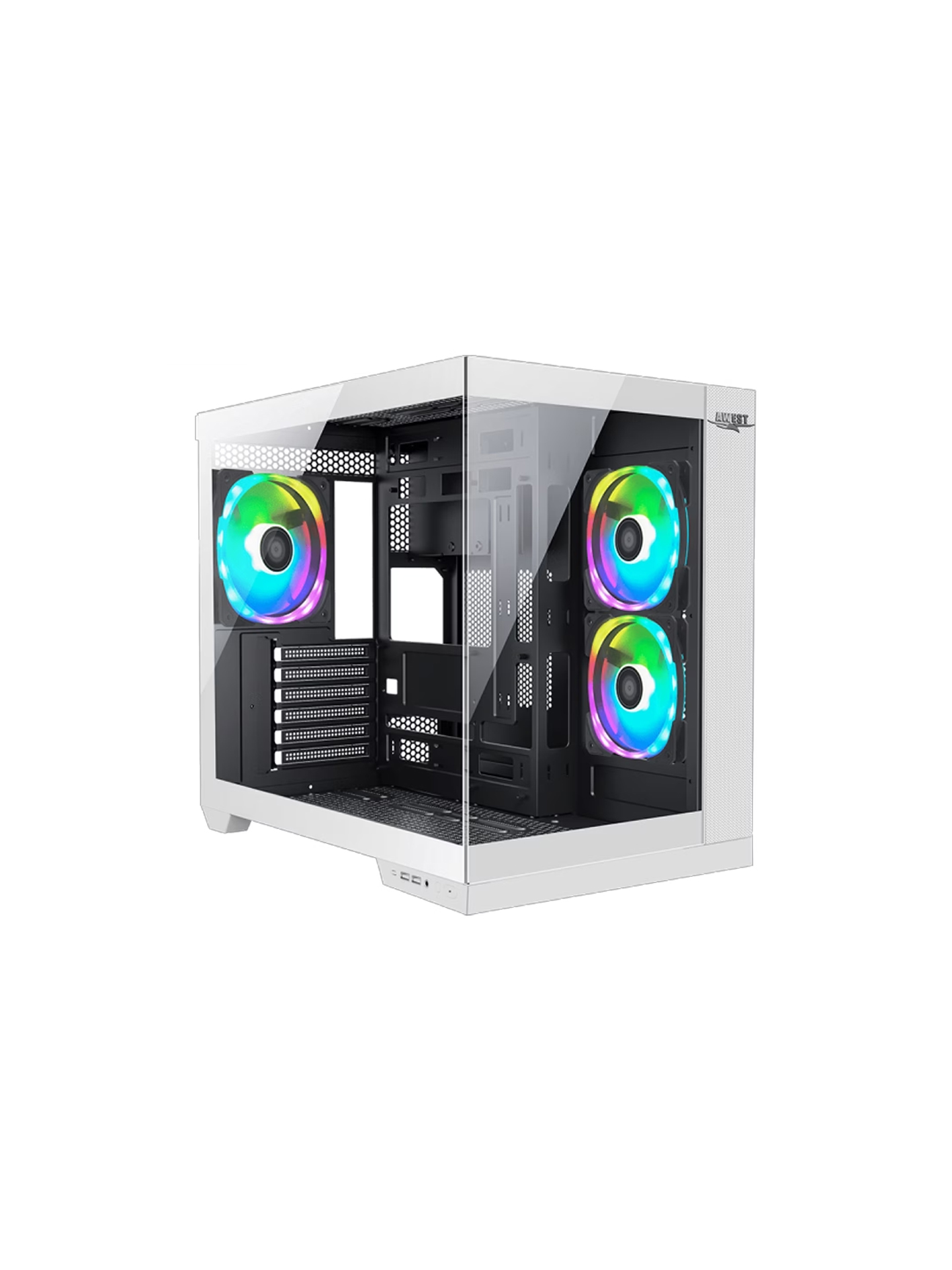 Case AQ12MBW کیس گیمینگ اوست مدل GT-AQ12-MBW - Image 1
